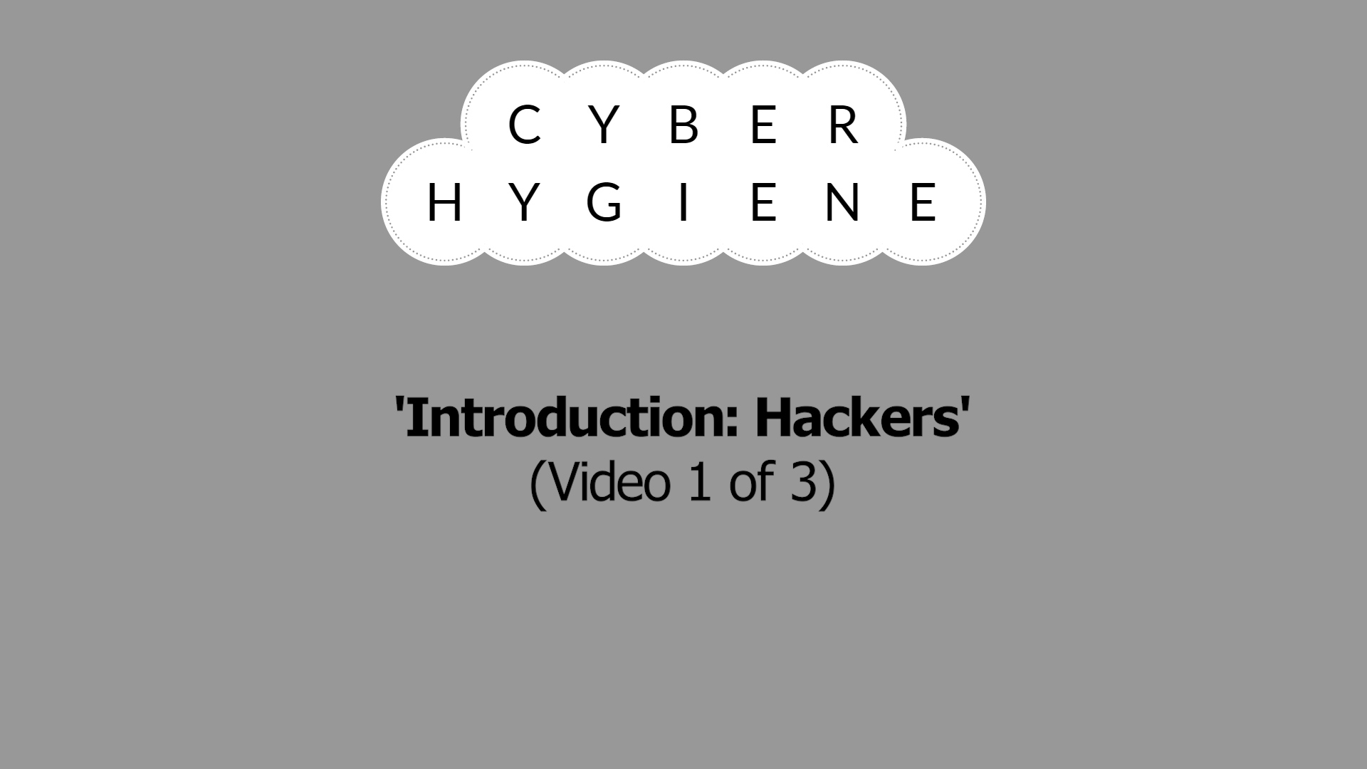 Cyber Hygiene Video Image
